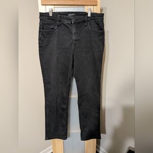 Kut from the Cloth High Rise Black Jeans Fab Ab Mom Jeans